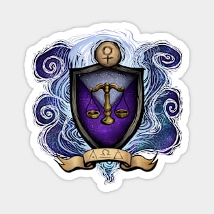 Zodiac Heraldry - Libra Magnet