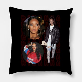 Rihanna Graphic Pillow