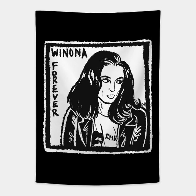 Winona Forever Tapestry by TheEND42