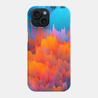 Abstract Orange Phone Case