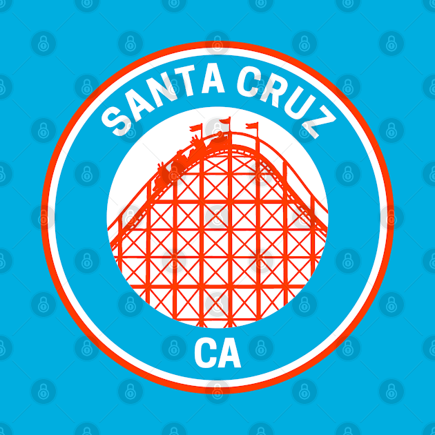 Vintage Santa Cruz California by fearcity