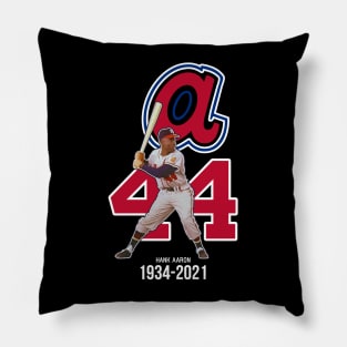 Memories hank aaron 1934-2021 Pillow