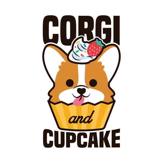 Corgi and Cupcake by MShams13