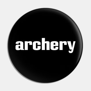 Archery Archering Archer Pin