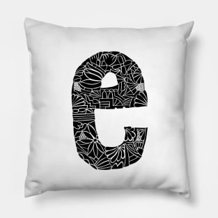 E is for Everything Pillow