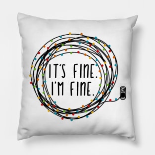 christmas lights Pillow