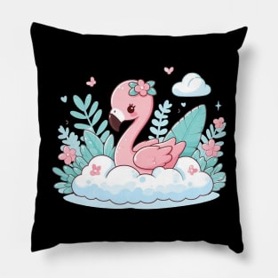 Cute Flamingo Pillow