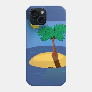 Uninhabited island Phone Case