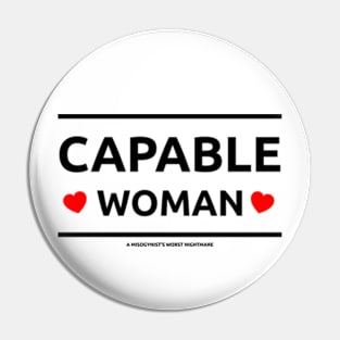 A Capable Woman Pin