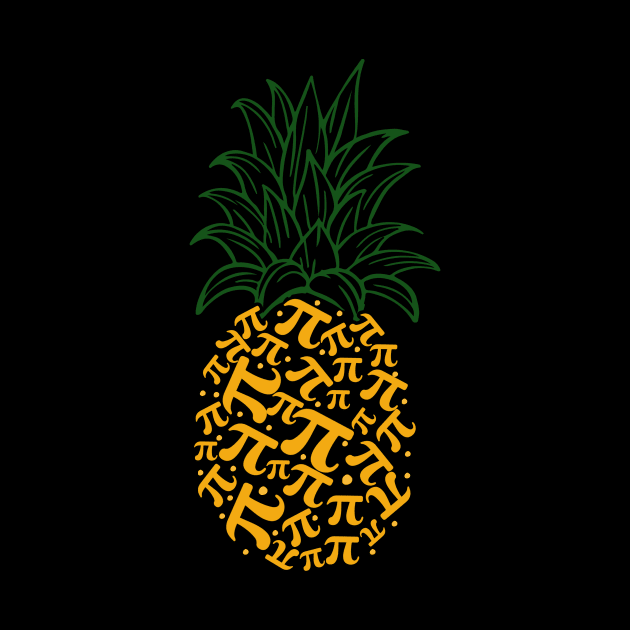 Pi Day Pineapple Math Teacher 3.14 Symbol Pi Geek Mathematic by paynegabriel