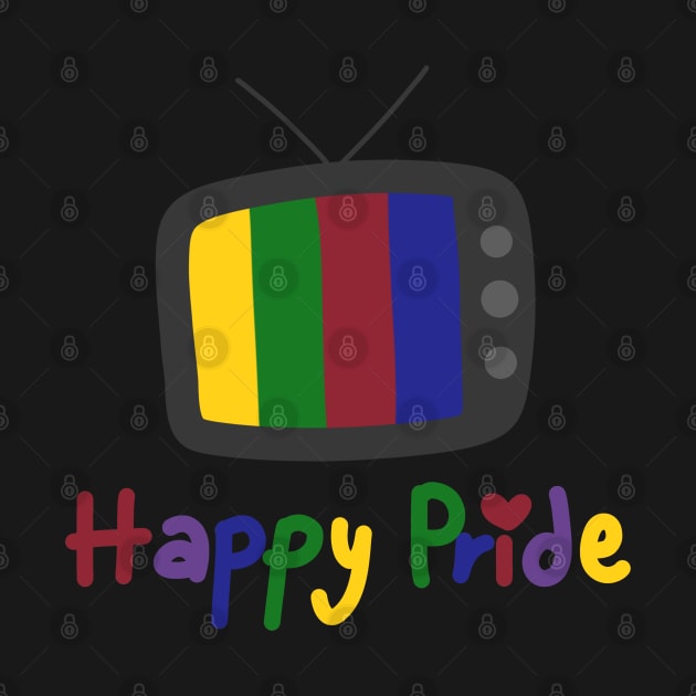 Happy pride on TV by Outstanding W