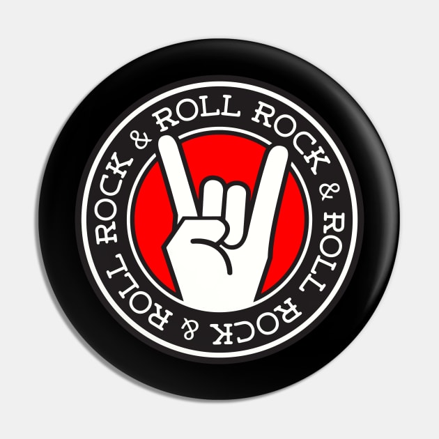 ROCK & ROLL Pin by BG305