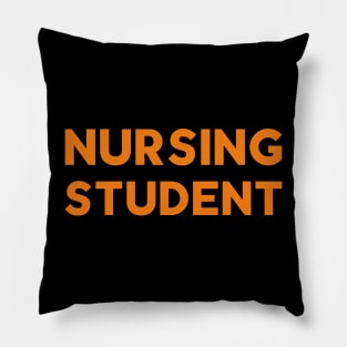 Nursing student Pillow
