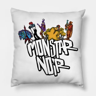 Monstar Noir wilder Pillow