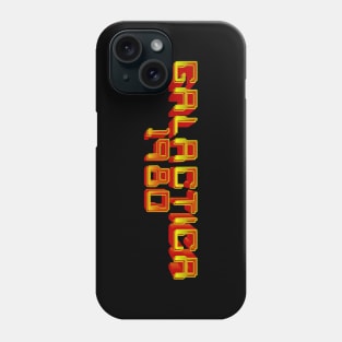 Battlestar Galactica 1980 3D Golden Logo Phone Case