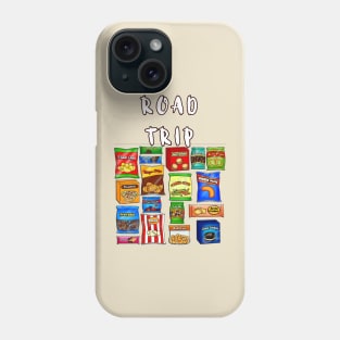 Road Trips Snacks Phone Case