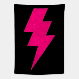 Lightning Bolt pink Tapestry