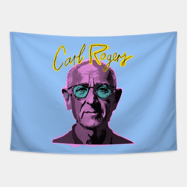 CARL ROGERS Tapestry by WISDOM HEARTS MX