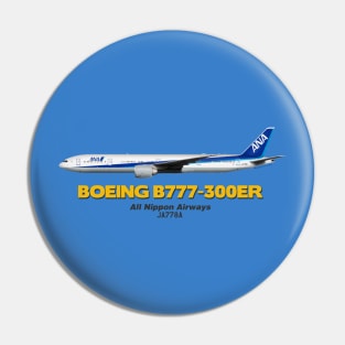 Boeing B777-300ER - All Nippon Airways Pin