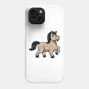 Stallion at galloping Phone Case