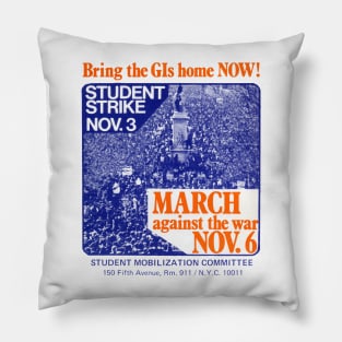 1971 March Against the War Pillow