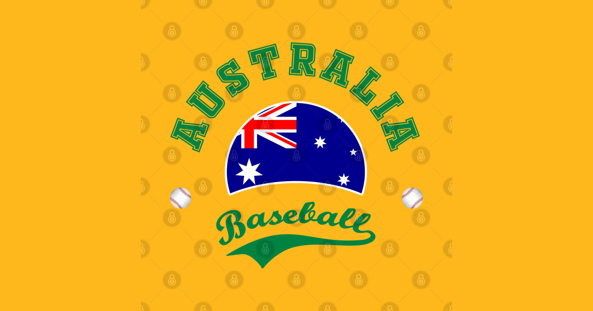 Australia Baseball Team - Australia Baseball - T-Shirt | TeePublic