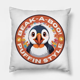 Puffin Style Pillow