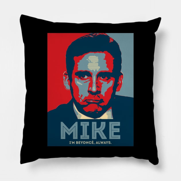 Michael Scott Hope The Office US Pillow by Bevatron