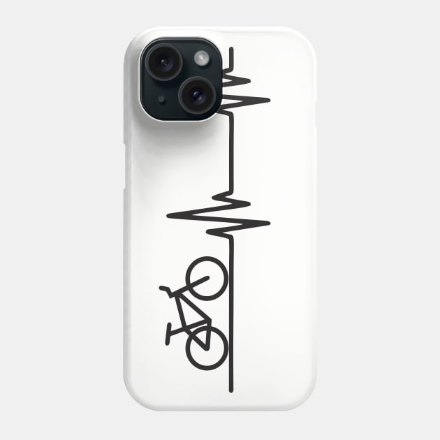 Bike Heart Beat Phone Case by Diskarteh