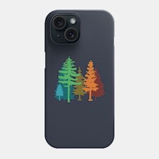 Nature Forest Silhouette Phone Case