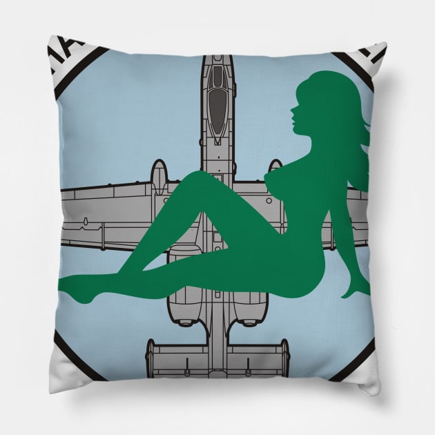 A10 Thunderbolt II Pillow by MBK