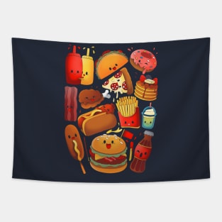 Junk Food Tapestry