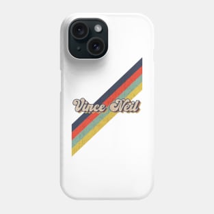 retro vintage color Vince Neil Phone Case