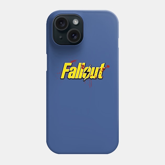 Fallout Blood Splatter Phone Case by Vault Emporium