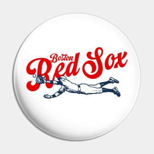 Diving Red Sox Pin