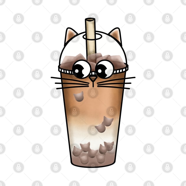 Boba Meow Tea by Nuffypuffy
