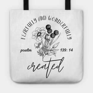 fearfully and wonderfully created Tote