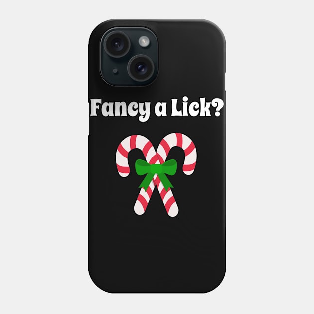 Fancy A Lick Phone Case by Boo Face Designs