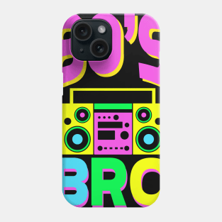 80's Bro - Funny 80's Glow Retro Gift Phone Case