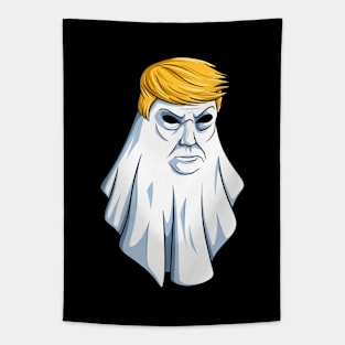 Halloween This Is Boo Sheet Angry Ghost Spooky Vibes Retro Tapestry