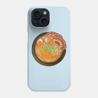 Tonkotsu Ramen Watercolour Illustration Phone Case