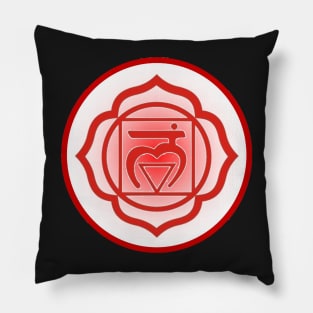 Grounded and balanced Root Chakra- Dark Blue Pillow