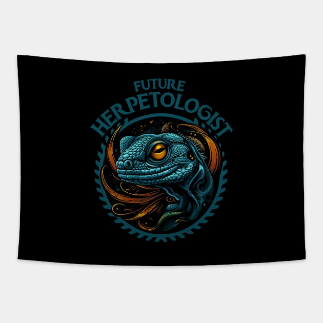 Future Herpetologist Tapestry by TreehouseDesigns