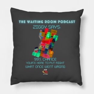 WAITING ROOM POD Put Right Design Pillow