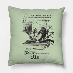 The Brain That Wouldn't Die Pillow