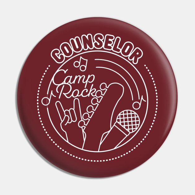 Camp Rock Counselor Pin by Nazonian