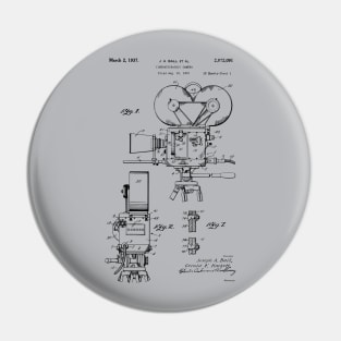 Film Camera Patent Prints 1937 Pin