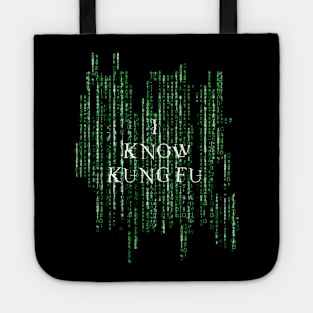 I know kung fu - Matrix Tote