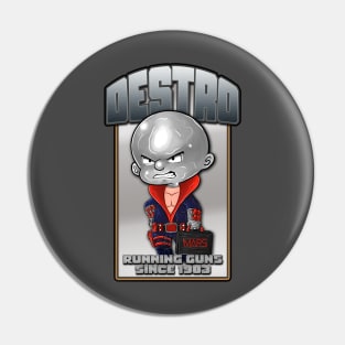 Destro Running Guns Since 1983 Pin