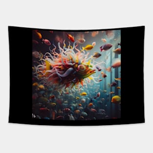 Glass fish Tapestry